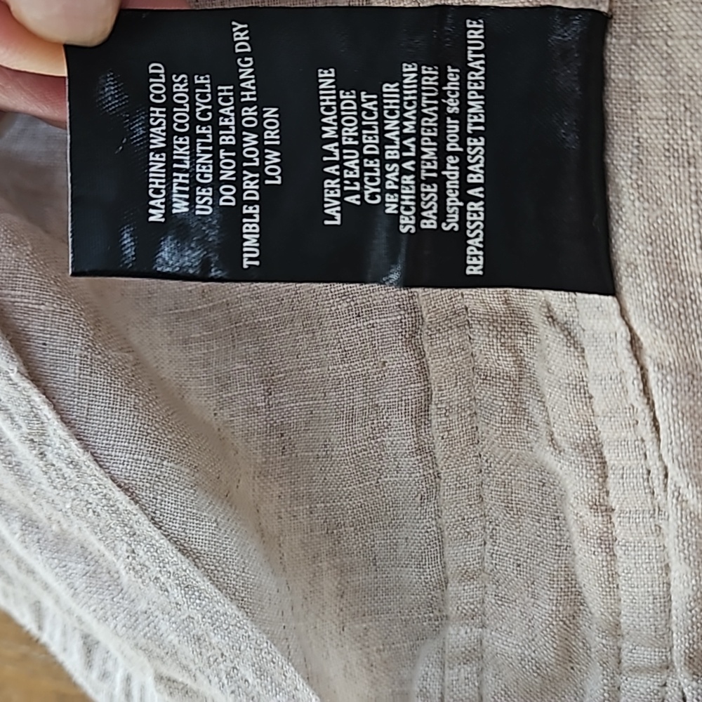 BLANK NYC LINEN OPEN BACK JUMPSUIT - Picture 10 of 13